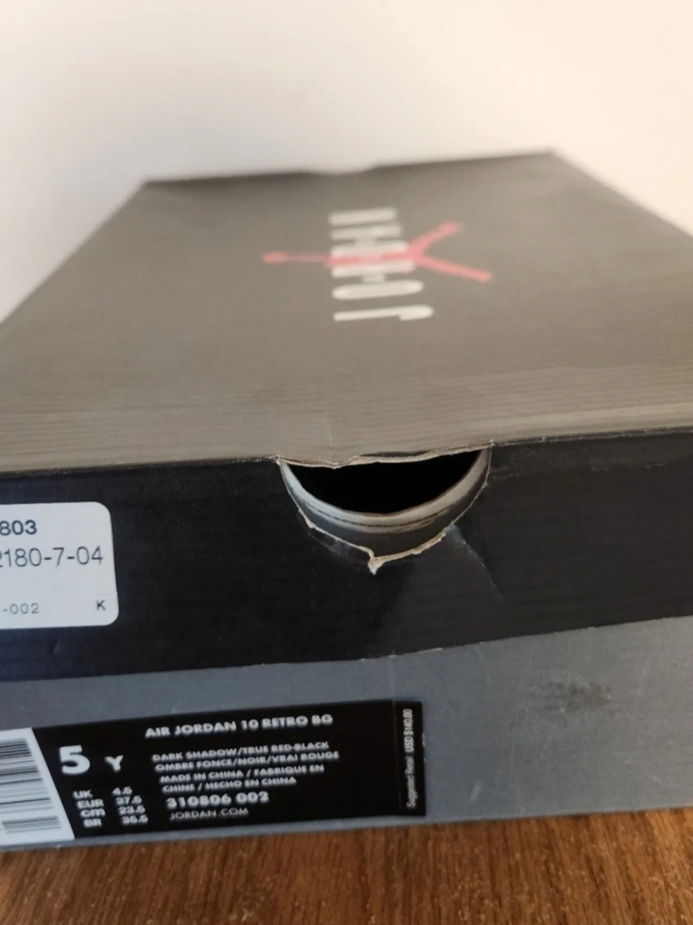 Nike Air Jordan Dark Shadow (2018) sz 5y
